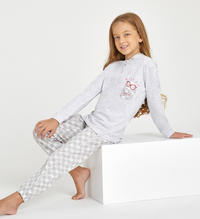 PIGIAMA BAMBINA M/L EP7040 Tellini S.r.l. Ingrosso Abbigliamento